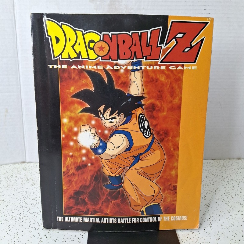 Dragonball Z The Anime Adventure Game RPG Book 1999 Paperback