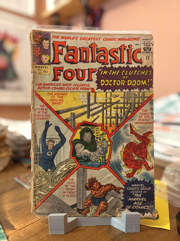 Fantastic Four #17 – 1963 – Iconic Doctor Doom cover!