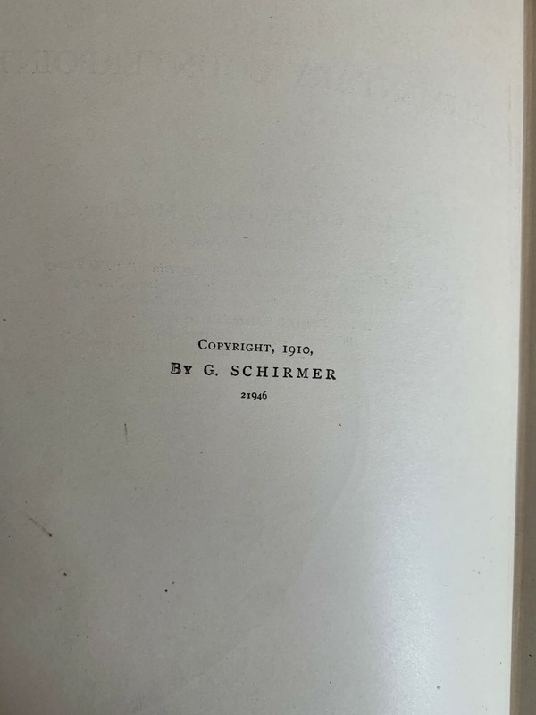 EXERCISES IN ELEMENTARY COUNTERPOINT, 1910 HB, Percy Goetschius VGC gallery