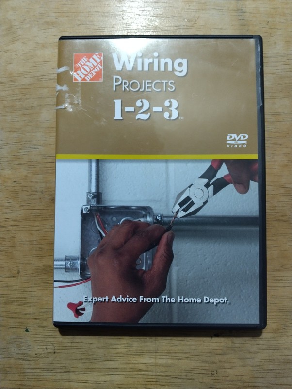 Wiring Projects 1-2-3 (Dvd) by Meredith Books Staff (2008, Dvd, Audio)