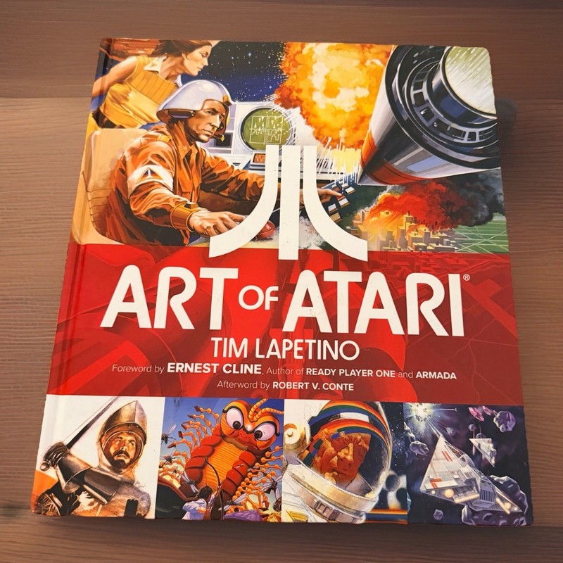 Art of Atari by Ernest Cline, Conte & Tim Lapetino (2016, Hardcover) Video Games