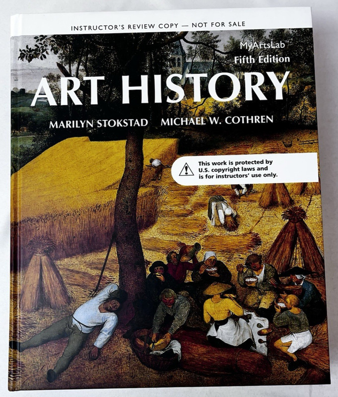 Art History 5th Ed Instructor's Copy 2014 Marilyn Stokstad & Michael Cothren HC gallery