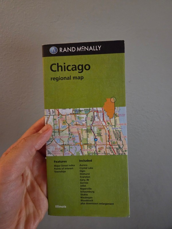 Rand McNally Folded Map: Chicago Regional Map 2019