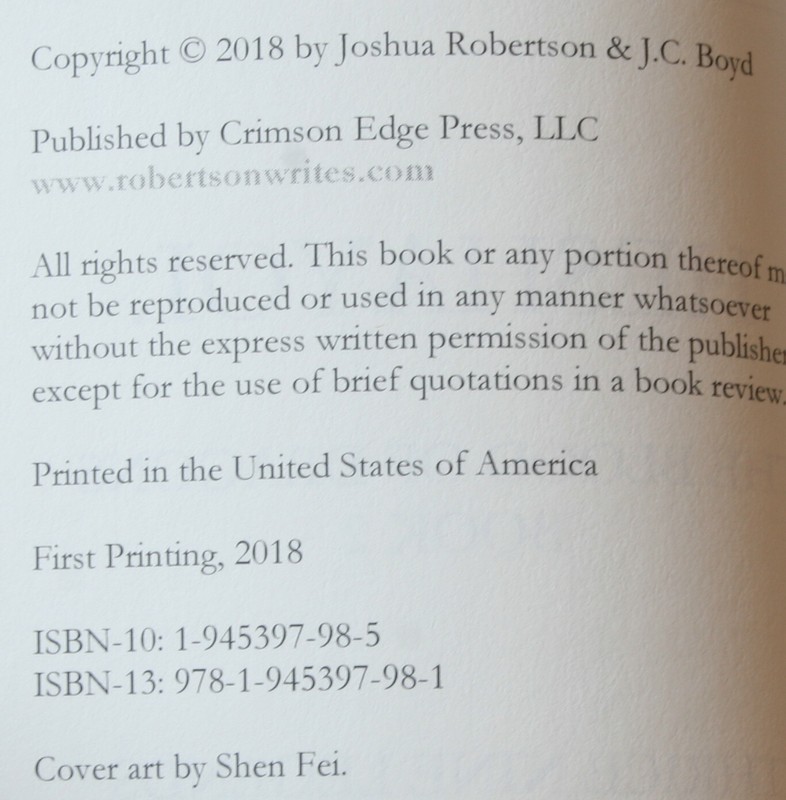 2018 Joshua Robertson & J.C. Boyd Signed "Heshayol" PB Book w/Bookmark gallery