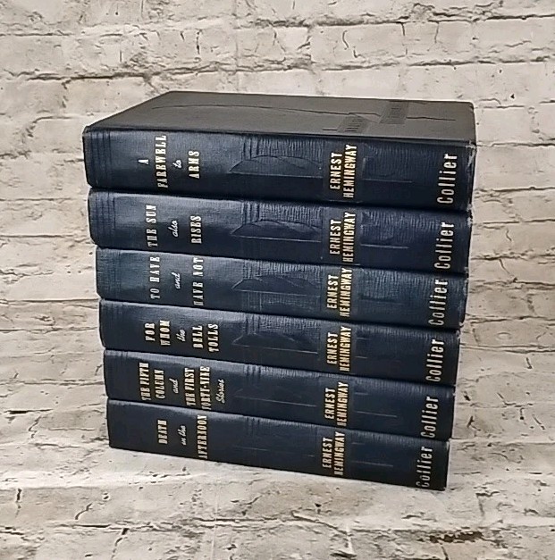 Ernest Hemingway Collier Classics 6-Volume Set 1926-1940 Hardcover