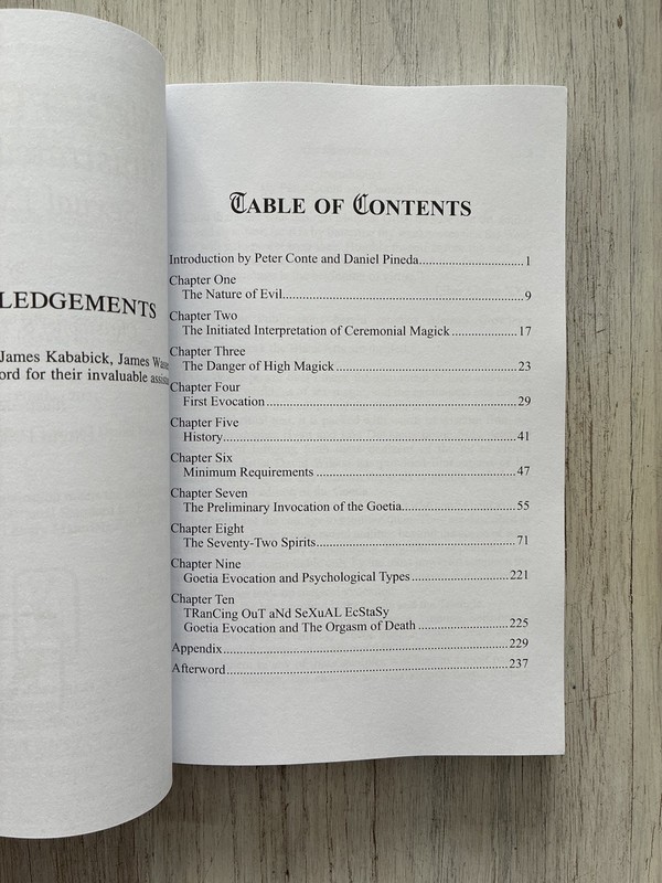 Aleister Crowley's Illustrated Goetia New Edition Dark Magical New Age Magik SC gallery
