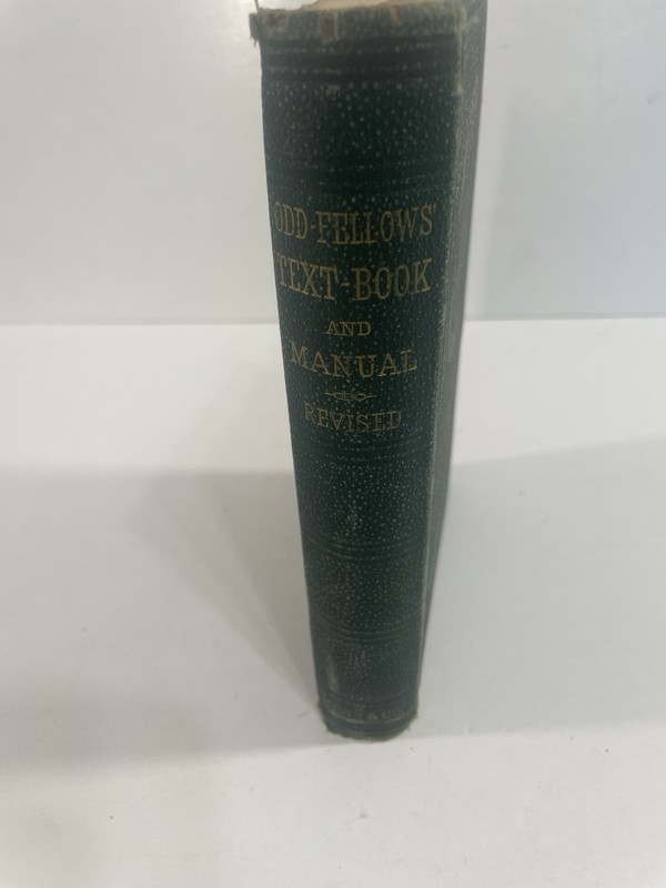 The Odd-fellows' Text-book and Manual Paschal Donaldson 1869 Moss and Company HC gallery