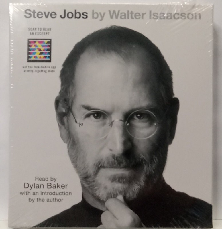 Steve Jobs by Walter Isaacson Audio Book On CD 2011 8.5 Hours 7 CDs Sealed New