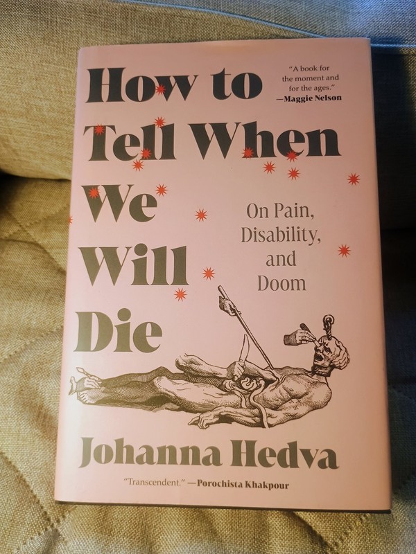 How to Tell When We Will Die Johanna Hedva 2024 First Edition Zando