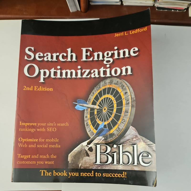 Bible Ser.: Search Engine Optimization (2009, Trade Paperback)