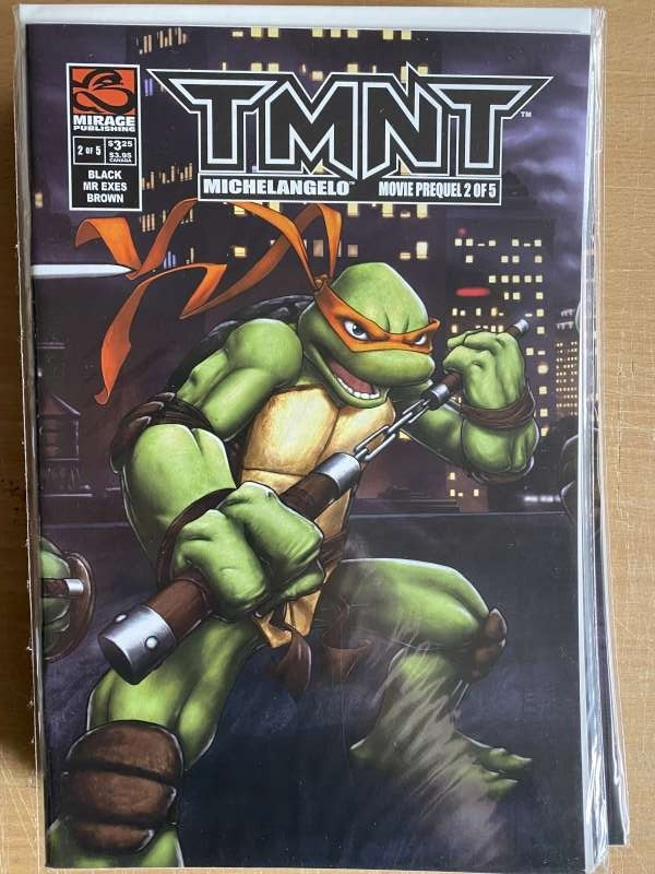 TMNT movie Prequel And Adaptation Set Mirage 2007 Rare! 1#2#3#4#5 new mint 9.8 gallery
