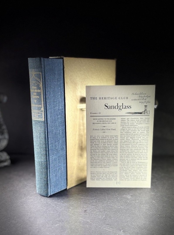 Mont-Saint-Michel & Chartres Henry Adams Heritage Press 1957 HC Slipcase Sandgla