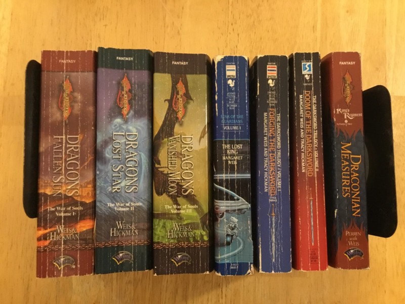 Margaret Weis Lot Of 7 Paperbacks, Fantasy, Action, Adventure mw2 gallery