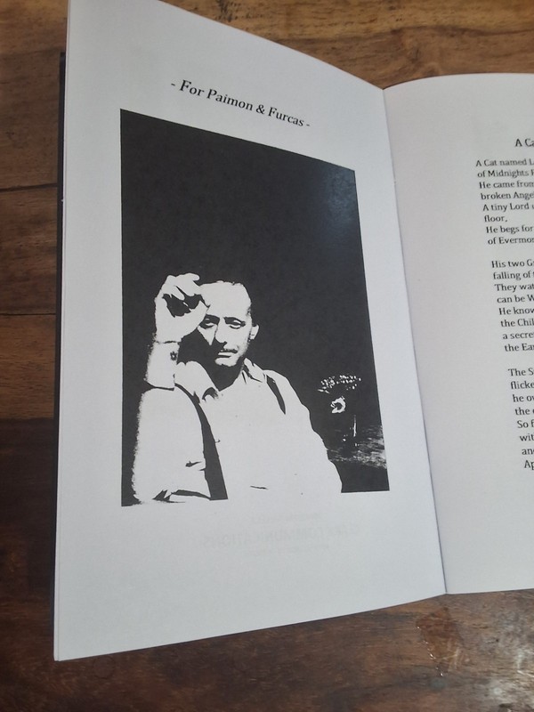David Tibet limited edition chapbook The Pale Kingdom Of The Cat #104 of 333 gallery