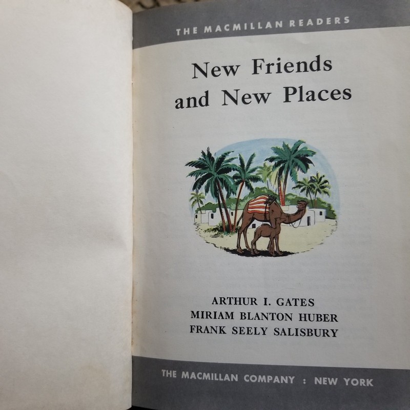 VINTAGE: New Friends and New Places (Various Authors & Illustrators - 1955) gallery