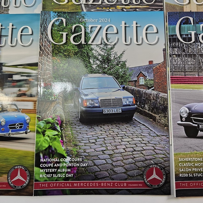 Gazette Magazine 12 Issues From 2024 + Dec 2023 The Official Mercedes-Benz Club gallery