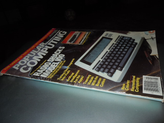 Popular Computing Magazine MAY, 1983 Radia Shack's Model 100. McGraw Hill Pub. gallery