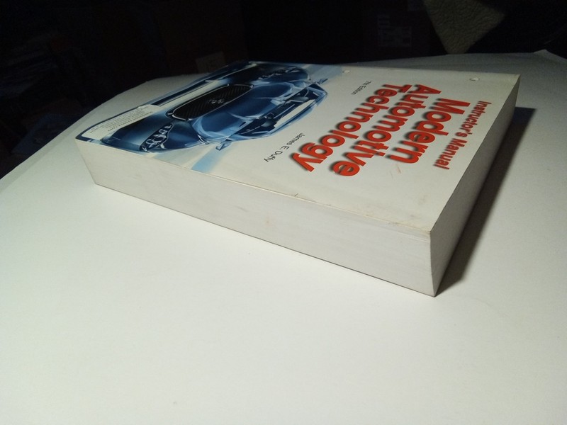 MODERN AUTOMOTIVE TECHNOLOGY INSTRUCTOR'S MANUAL By James E. Duffy 7th Ed PB gallery