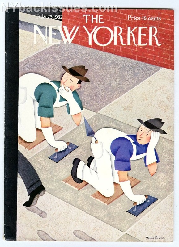 New Yorker magazine July 23 1932 Daniel Carter Beard profile Robert Benchley