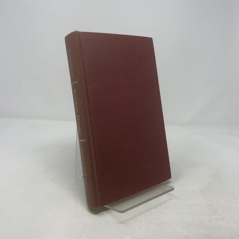 American Dreams by Vernon Louis Parrington Jr. HC 2nd Edition Very Good 1964