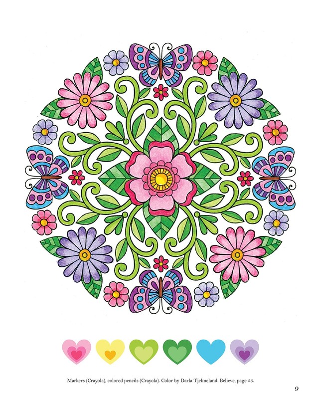 Colorful Creations Butterfly Mandalas: Coloring Book Pages Designed to... gallery