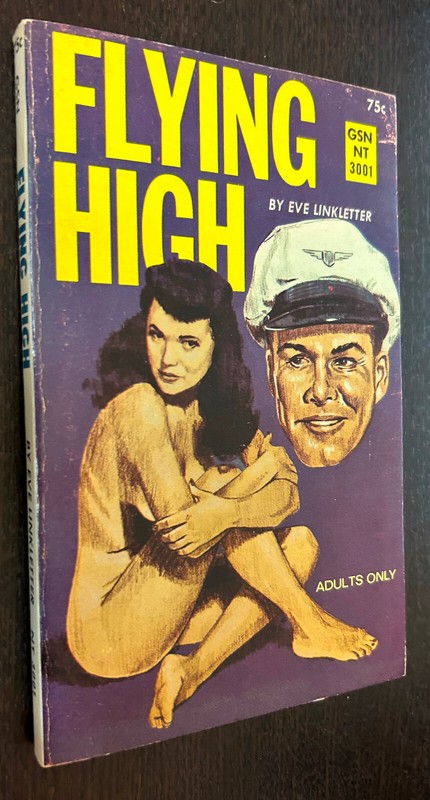 EVE LINKLETTER — Flying High — 1964 Fitz Books Paperback — Smut Sleaze GGA