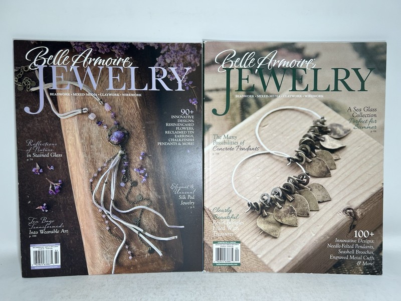 Lot of 4 Belle Armoire Jewelry Magazines 2011, 2012 & 2019 gallery