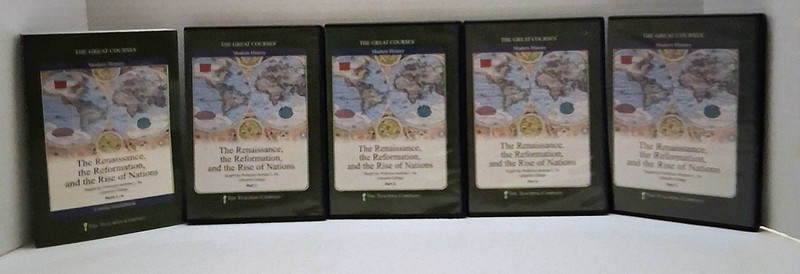 Great Courses The Renaissance the Reformation & the Rise of Nations DVD Set/Book