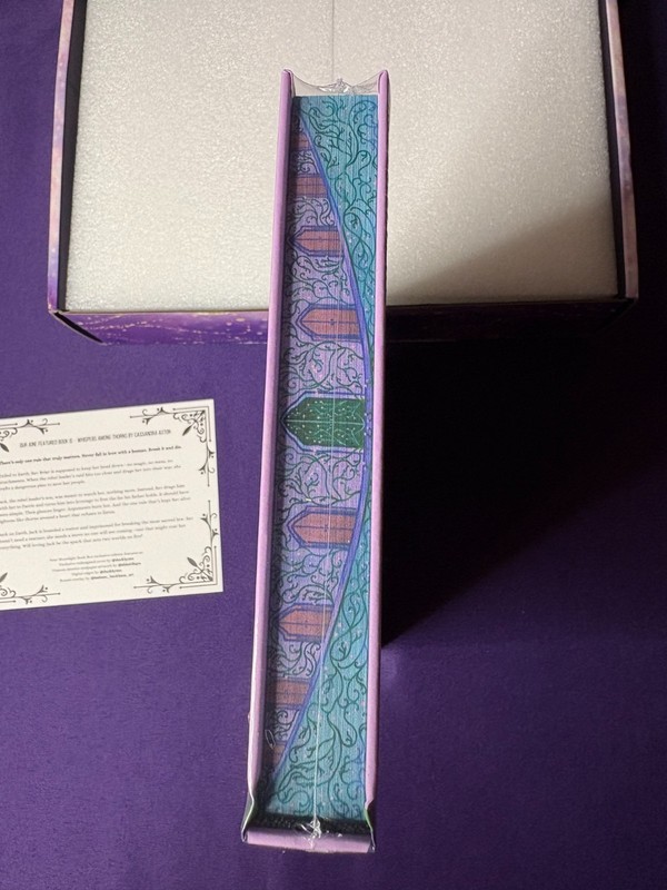 Moonlight Book Box June 2026 Whispers Among Thorns by Cassandra Aston, Sealed gallery