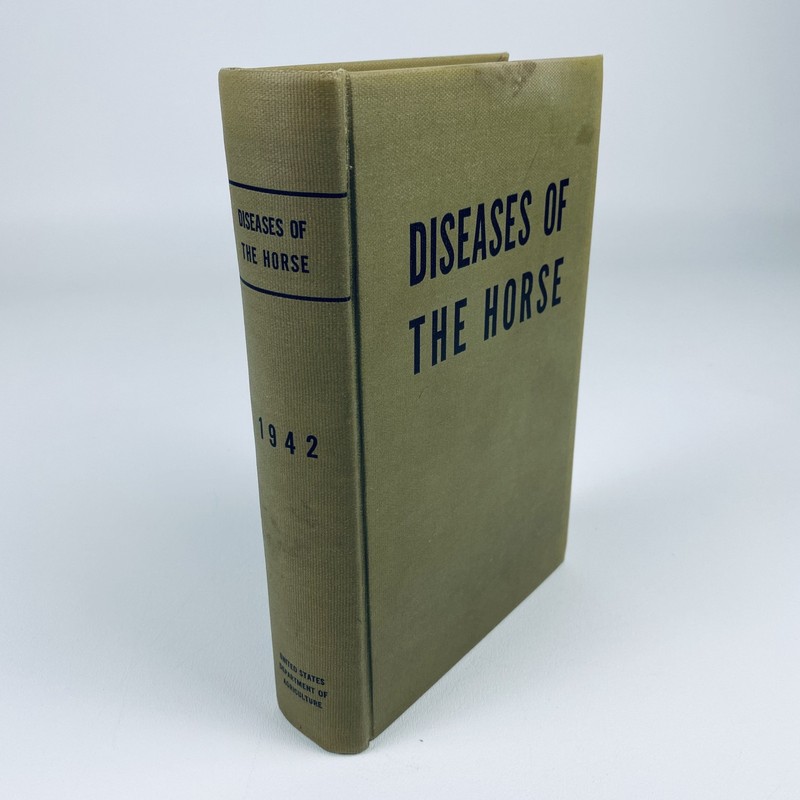 Special Report on Diseases of the Horse Revised Ed 1942 USDA Congressman Gift HC gallery