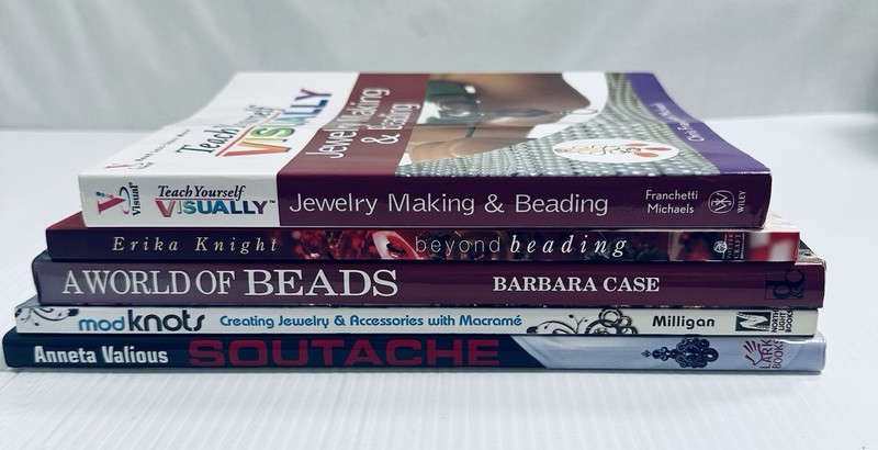 Beading Wire Jewelry Making Five Book Lot Creative Designs Techniques Craft gallery