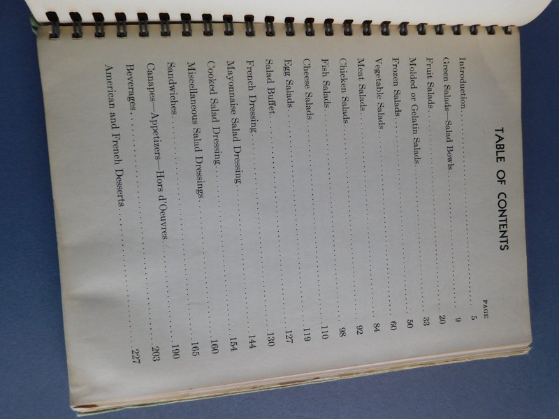 Watkins Salad Cook Book - Elaine Allen - 1946 J R Watkins Co Cookbook gallery