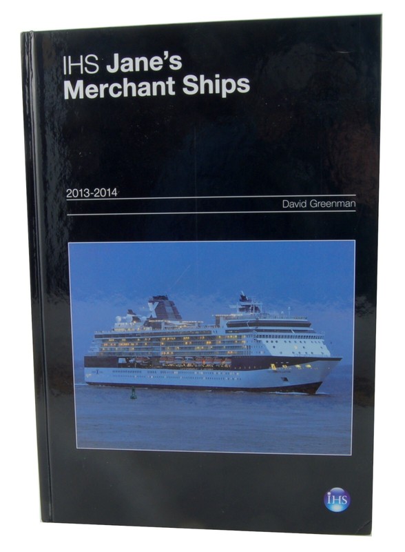 IHS Jane’s Merchant Ships 2013-2014 David Greenman Factory Shrink wrapped