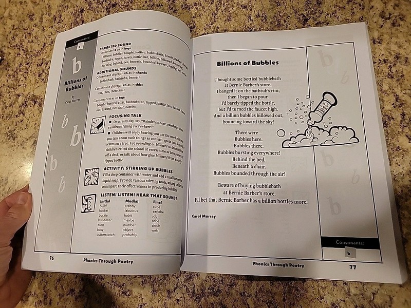 Phonics Through Poetry : Teaching Phonemic Awareness Using Poetry, Grades PreK-1 gallery