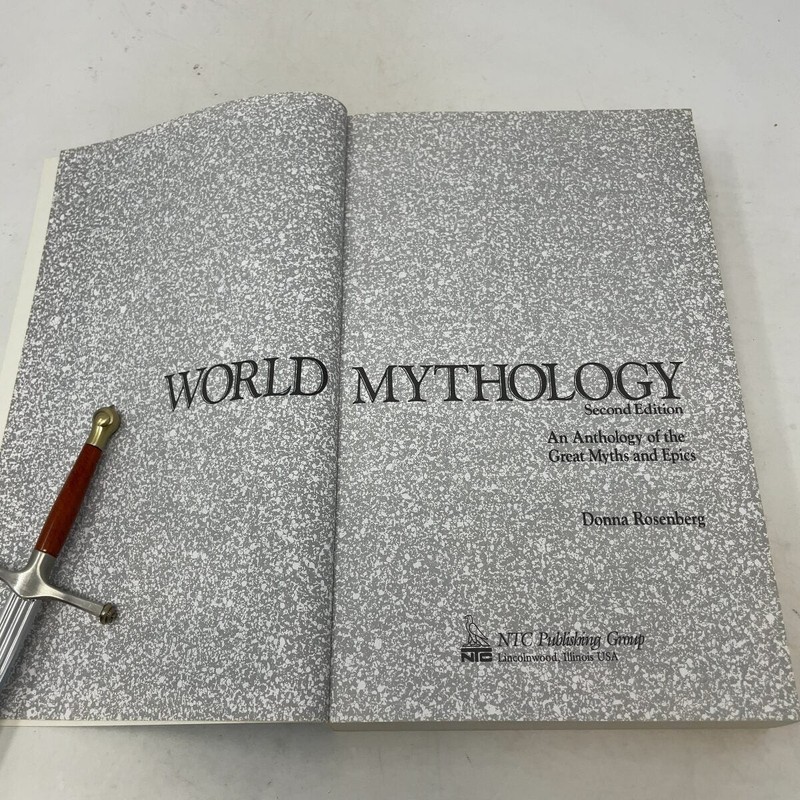 World Mythology by Donna Rosenberg PB 2nd Edition Very Good 1994 gallery