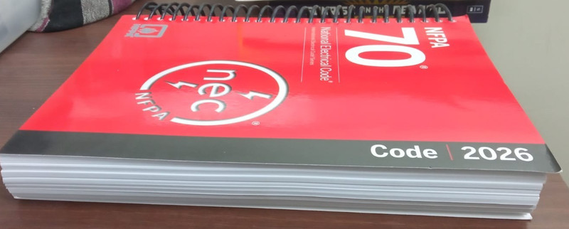 NFPA 70 National Electrical Code 2026 Edition Spiral Free Shipping USA STOCK gallery