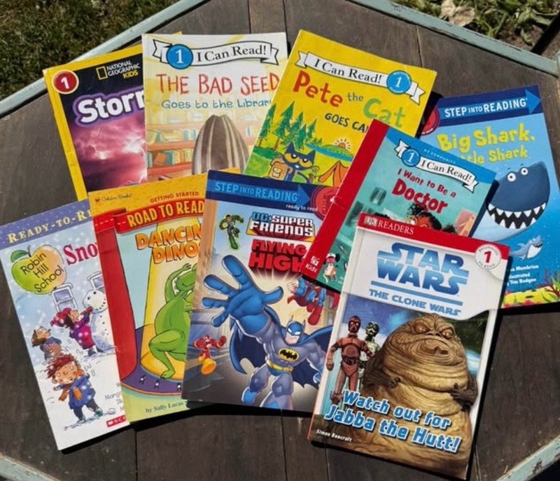 Children’s Early Reader Paperback Book Lot Ages 4-8 Learning to Read Mixed