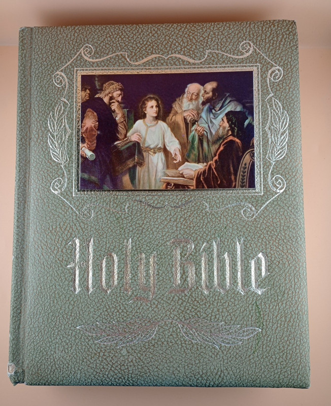 1977 Authorized King James Version Bible, 69 Page Concordance, References, 54..