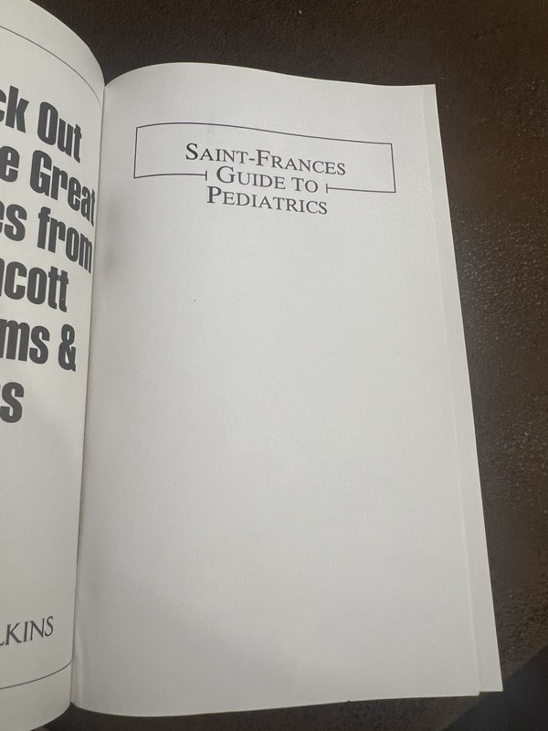 Saint-Frances Guide Ser.: Pediatrics by Sanjay Saint, Darren S. Migita and... gallery