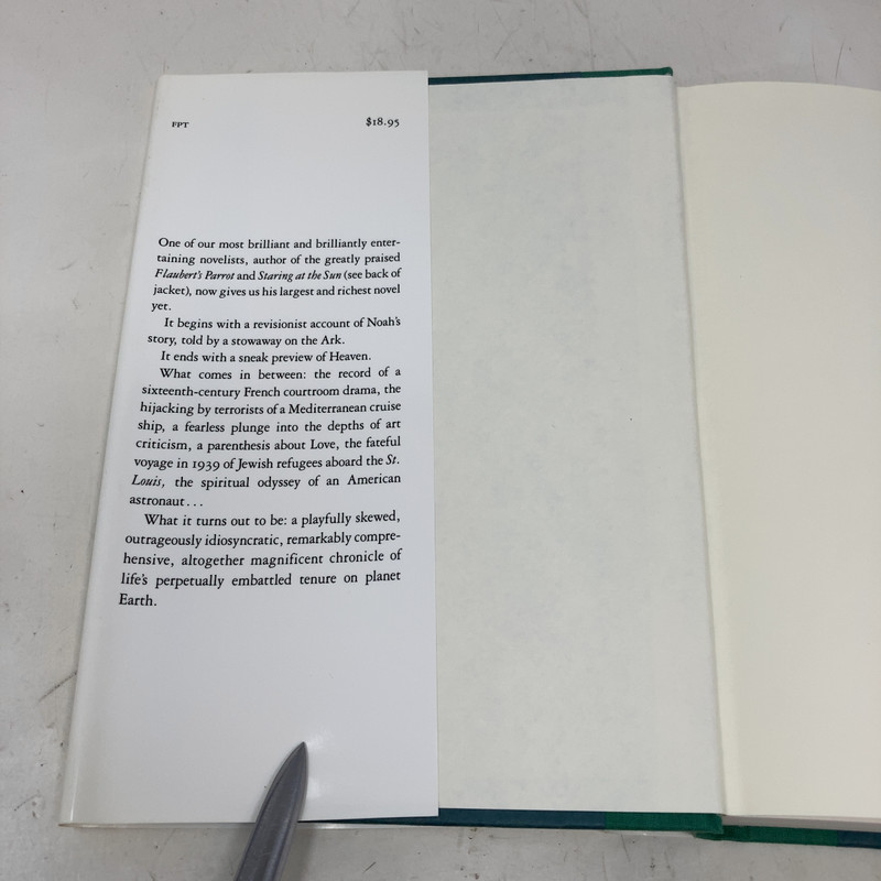 A History Of The World In 10 1/2 Chapters by Julian Barnes HC First Edition Lik gallery