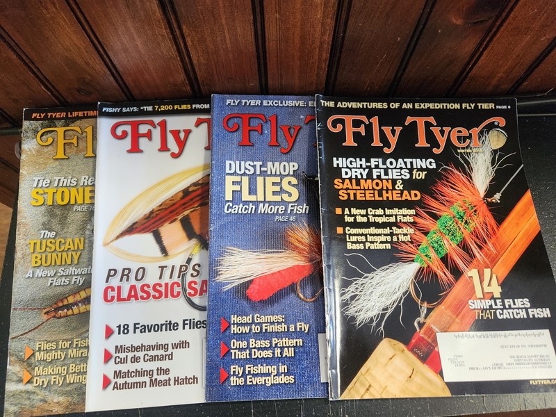 Fly Tyer Magazine Complete Year 2015 – Spring Summer Autumn Winter – Fly Fishing