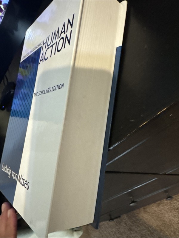 Human Action Scholar’s Edition HC Ludwig von Mises 1998 Economics gallery