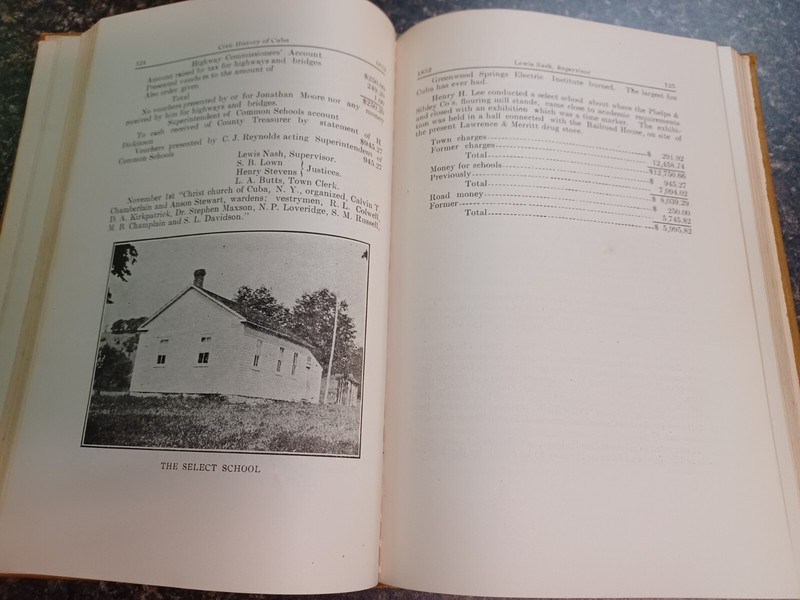 Cuba NY Civic History & Illustrated Progress 1822 - 1910 340 Pages gallery
