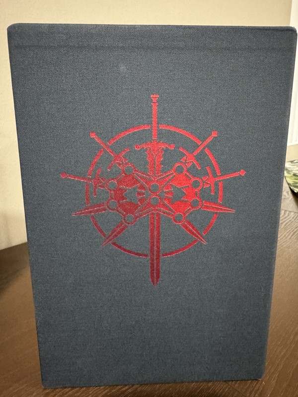 The Way of Kings and Words of Radiance, signed leatherbound editions gallery