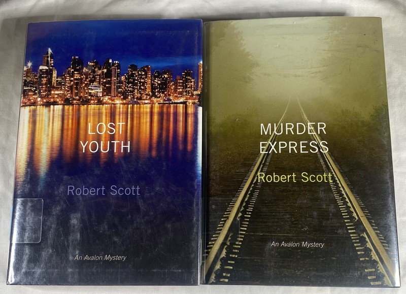 Robert Scott Lot Murder Express Lost Youth Ex Library HC