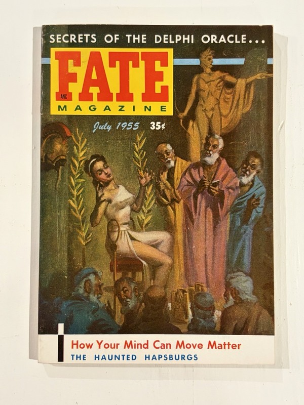 FATE July 1955 Vintage Pulp Magazine Delphi Oracle VF