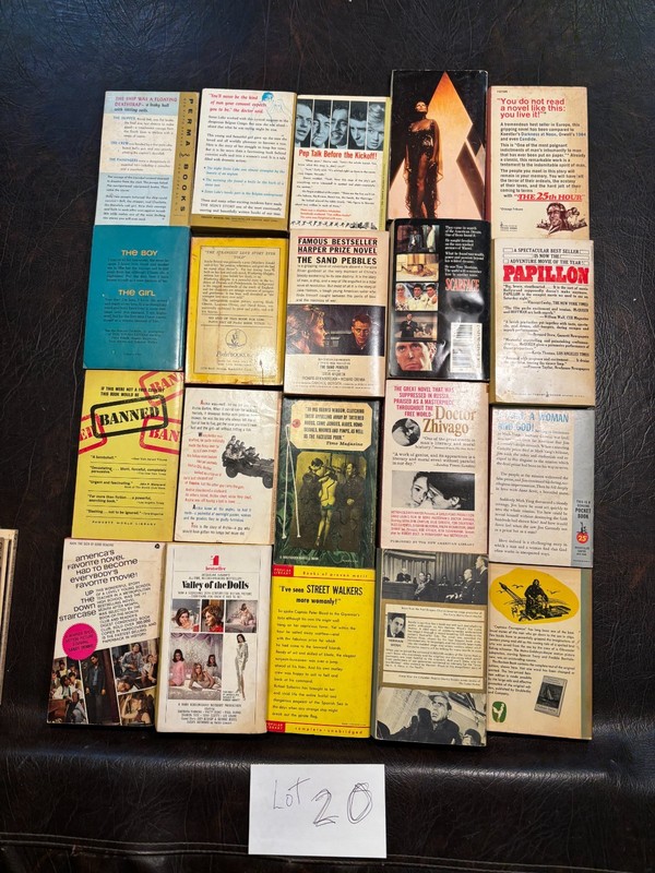 Lot 20 - Twenty Movie tie-in paperbacks average VG 1940s-2000s see photos gallery