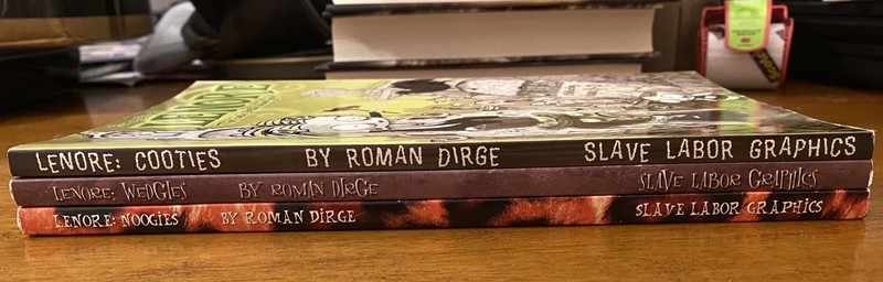 Lenore First Edition Vol 1 TPB Set: Noogies, Wedgies, and Cooties by Roman Dirge gallery