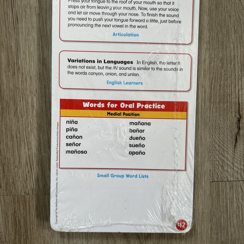 Reading Wonders Sound Spelling Cards Large Grades K/6 Elementary Core Education gallery
