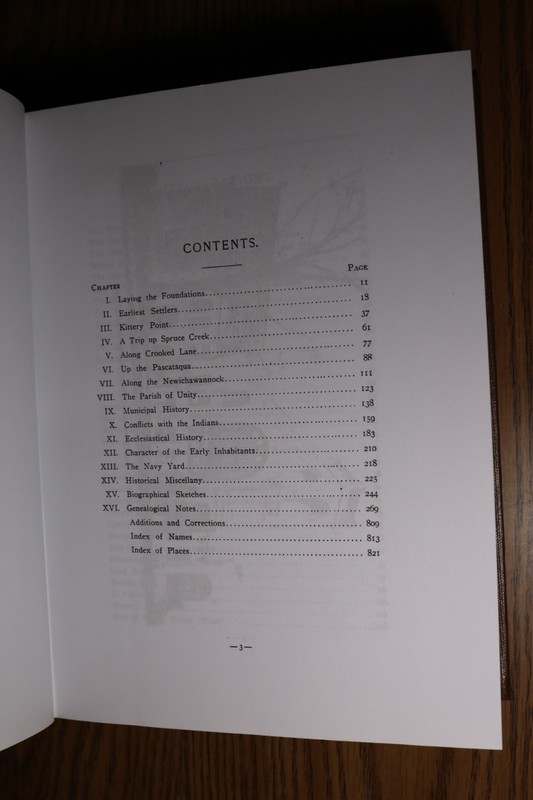 Old Kittery ME and Her Families Everett S. Stackpole History Maine 2011 Reprint gallery